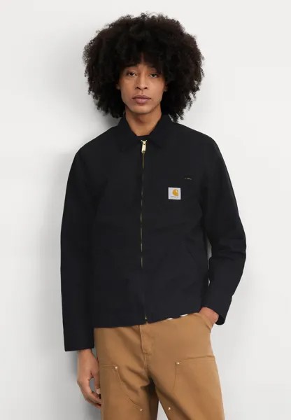 Легкая куртка Detroit Jacket Carhartt WIP, цвет black/black rinsed