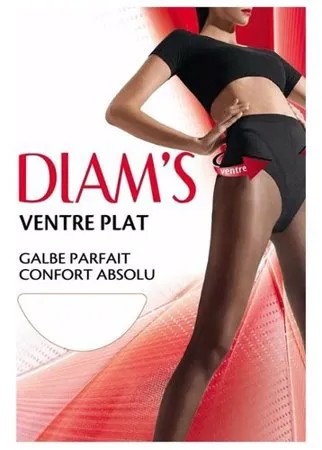 Колготки DIM Diam’s Ventre Plat 25 den, размер 4, noir (черный)