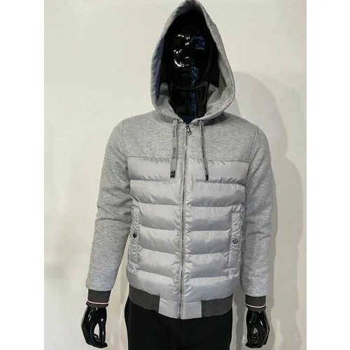 Толстовка Moncler, размер 46, серый