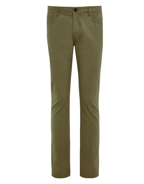 Джинсы Threadbare THB Trouser 5 Pocket Monico, хаки