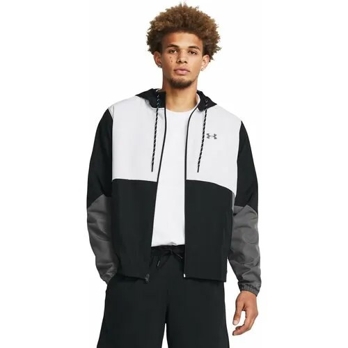Куртка спортивная Under Armour, размер L, белый, черный