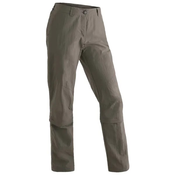 Брюки на молнии Maier Sports Women's Nicole Capri, цвет Teak