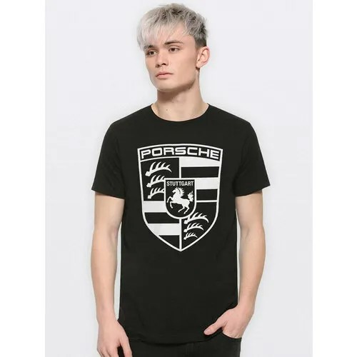 Футболка Design Heroes, хлопок, размер S, черный