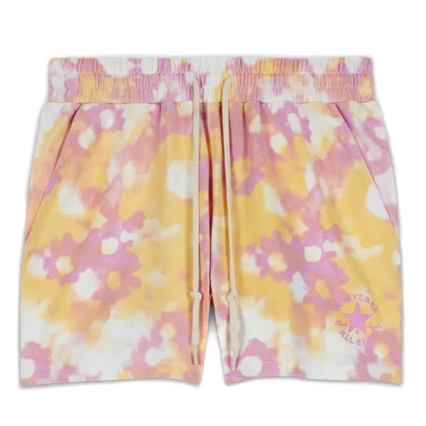 Converse Washed Floral Cotton Shorts