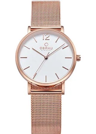 Fashion наручные  женские часы Obaku V197LXVWMV. Коллекция Mesh