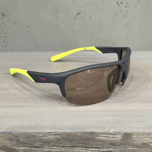 Солнцезащитные очки NIKE EV0798-070, зеленый, серый