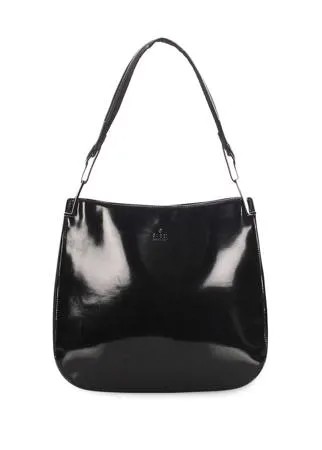 Gucci Pre-Owned лакированная сумка на плечо
