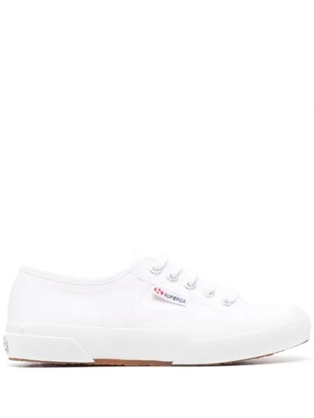 Superga кеды на шнуровке, белый