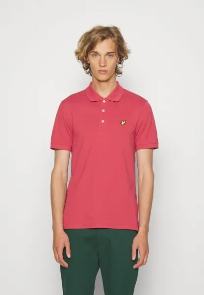 Рубашка-поло PLAIN Lyle & Scott, открытка розовый