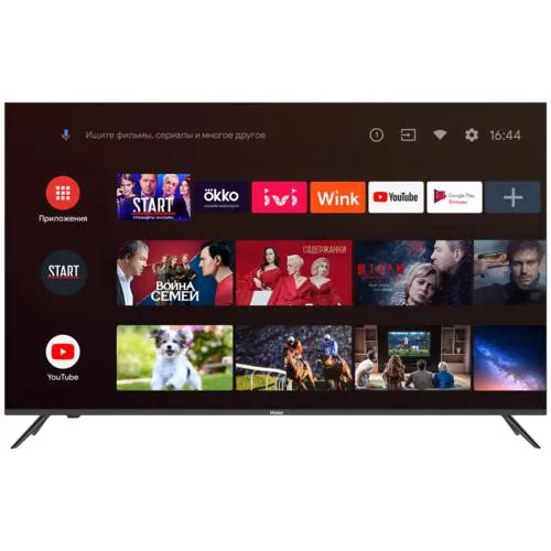 Телевизор Haier LE65K6700UG LED, HDR (2020), черный