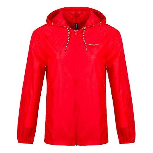 Куртка нео спортивная куртка красная Adidas, красный