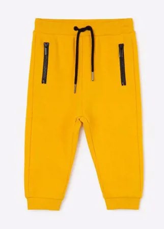 Жёлтые спортивные брюки Jogger для мальчика Gloria Jeans
