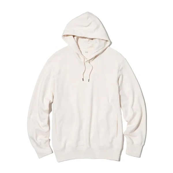 Толстовка Uniqlo Hoodie, желтовато-белый