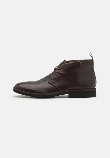 На шнуровке Polo Ralph Lauren TALAN CHUKKA BOOTS MID CUT BOOT, темно-коричневый