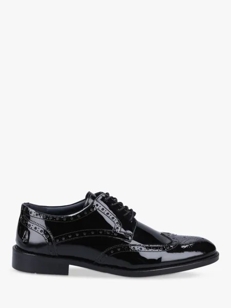 Лакированные броги Hush Puppies Dustin, черные