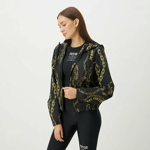 Куртка Versace Jeans Couture, размер 46, черный
