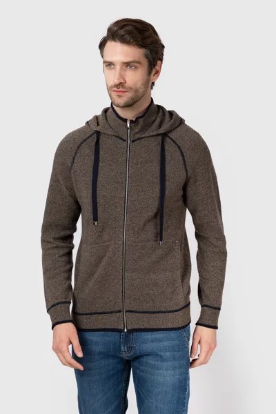 Кардиган мужской Kanzler 18W-CZLE24-KD/39 коричневый XL