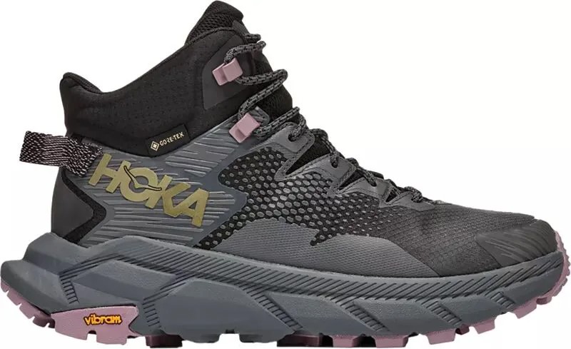 Женские походные ботинки Hoka Trail Code GTX, черный