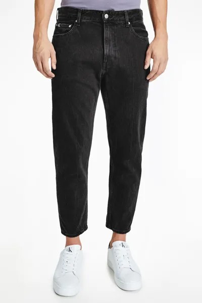 Джинсы «папа» Calvin Klein Jeans, черный