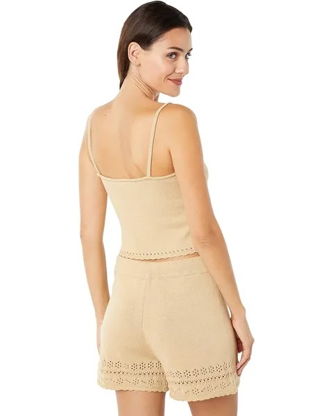 Свитер BCBGeneration Knit Sweater Tank, цвет Toffee