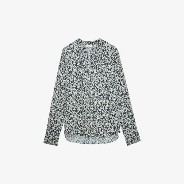 Блузка Tink с цветочным принтом Zadig&Voltaire, цвет vanille
