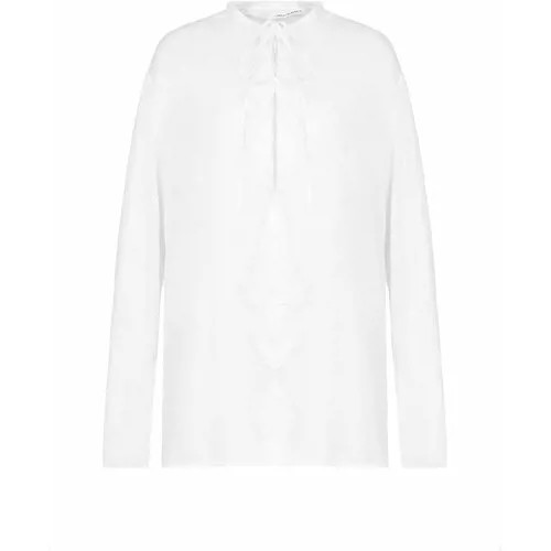 Блуза  Isabel Benenato, нарядный стиль, размер 42, белый