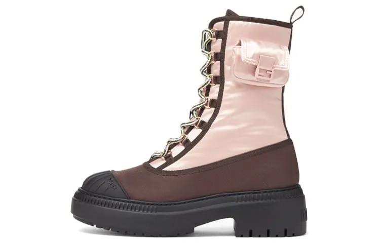 Ботинки Domino Martin женские розовые Fendi