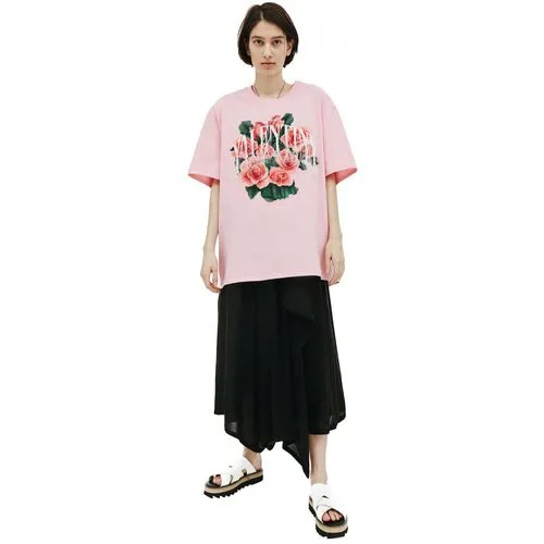 Doublet Розовая футболка с вышивкой Valentine XL