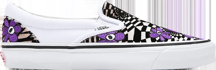 Кеды Vans Perks and Mini x OG Classic Slip-On LX Heliotrope, коричневый