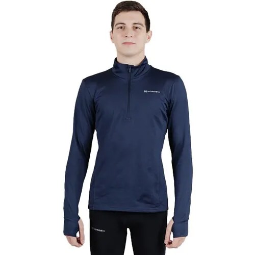 Лонгслив спортивный Nordski, размер 50/L, , blueberry