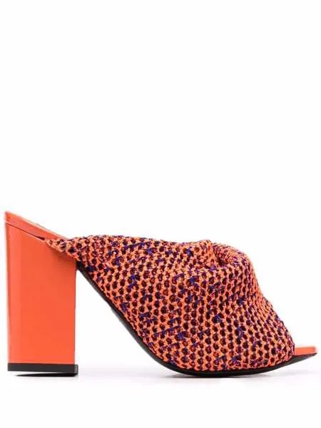 MSGM мюли на каблуке
