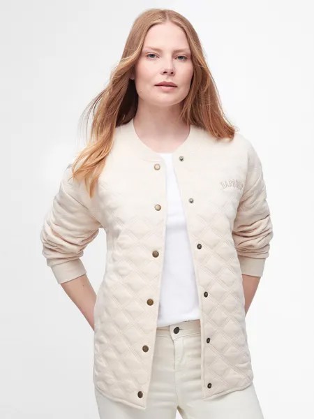 Стеганая куртка Woodland Varsity Barbour, калико