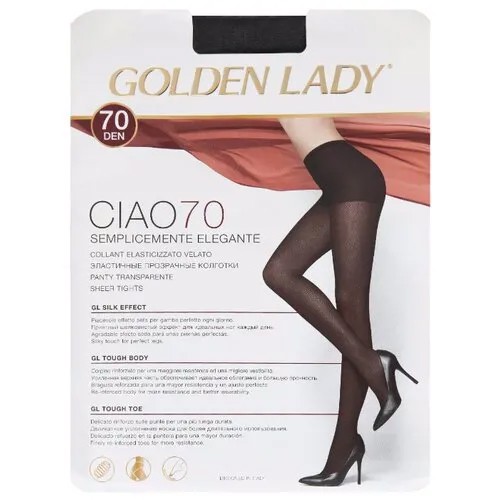 Колготки Golden Lady Ciao 70 den, размер 3-M, nero (черный)