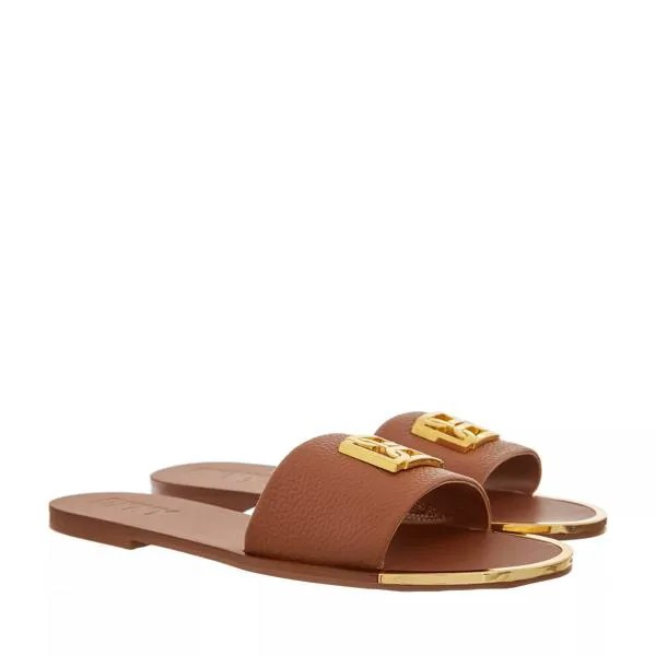 Туфли gracen flat slide dk Dkny, коричневый