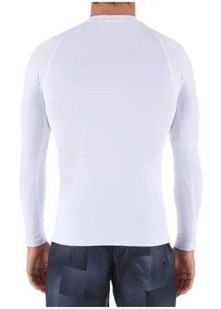 Солнцезащитная футболка 100 с длинными рукавами мужская , размер: XXL, цвет: Белоснежный OLAIAN Х Декатлон