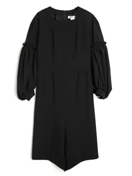 Comme Des Garçons Comme Des Garçons шерстяное платье миди, черный