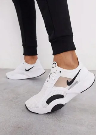 Белые кроссовки Nike Training SuperRep Go-Белый