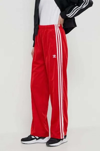 Свободные спортивные брюки Firebird adidas Originals, красный