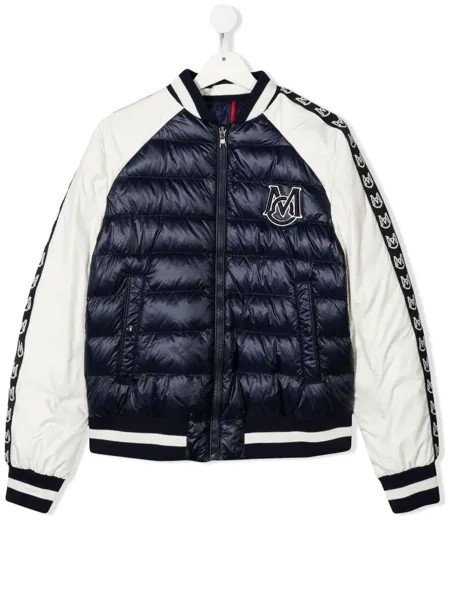 Moncler Enfant пуховик Giordas с логотипом