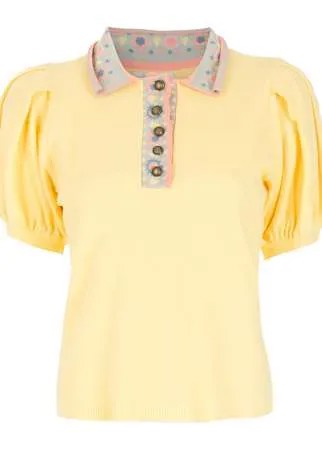 Nk рубашка Vintage Sui с объемными рукавами