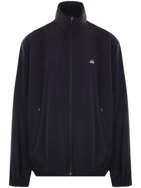 Balenciaga спортивная куртка с логотипом, черный