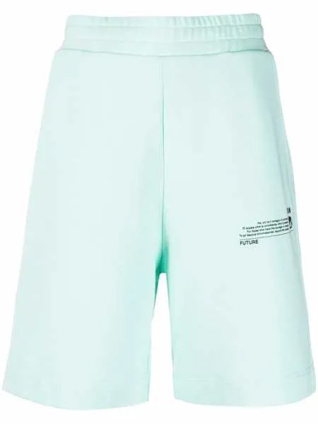MSGM спортивные шорты с логотипом