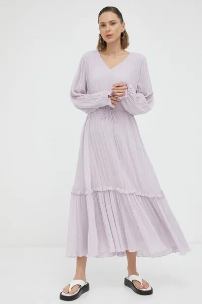 Платье Bruuns Bazaar, фиолетовый