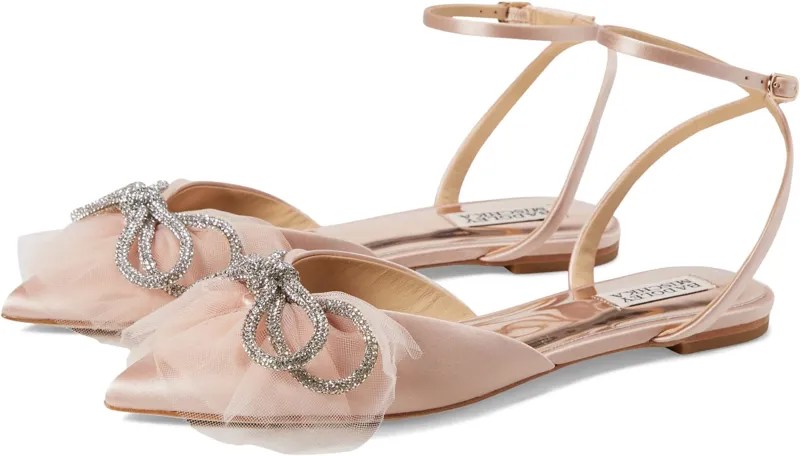 Балетки Sabina Badgley Mischka, цвет Blush Satin