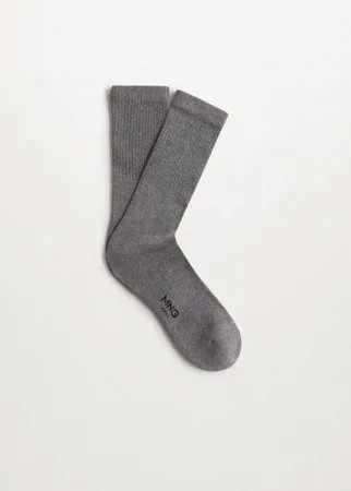 Хлопковые носки в рубчик - Alain