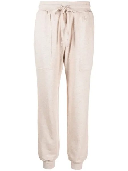 Ulla Johnson спортивные брюки Rory с кулиской, коричневый
