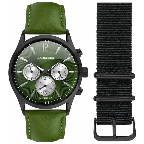 Наручные часы GEORGE KINI Classic GK.12. B.5SS.1.5.0, зеленый