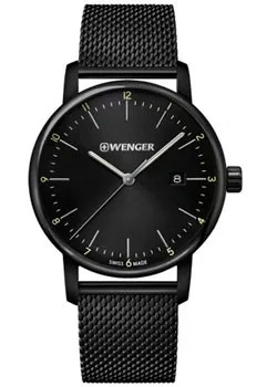 Швейцарские наручные  мужские часы Wenger 01.1741.137. Коллекция Urban Classic Chrono