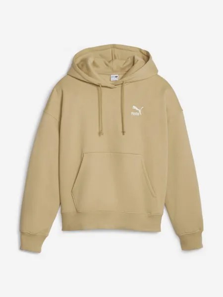 Худи женская PUMA Classics, Бежевый