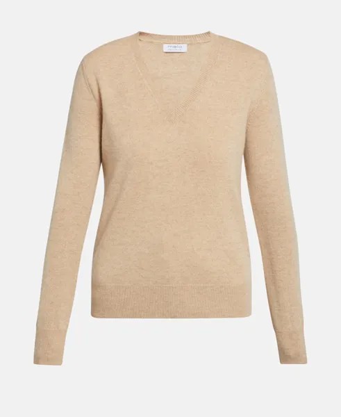 Кашемировый пуловер Malo, цвет Oatmeal